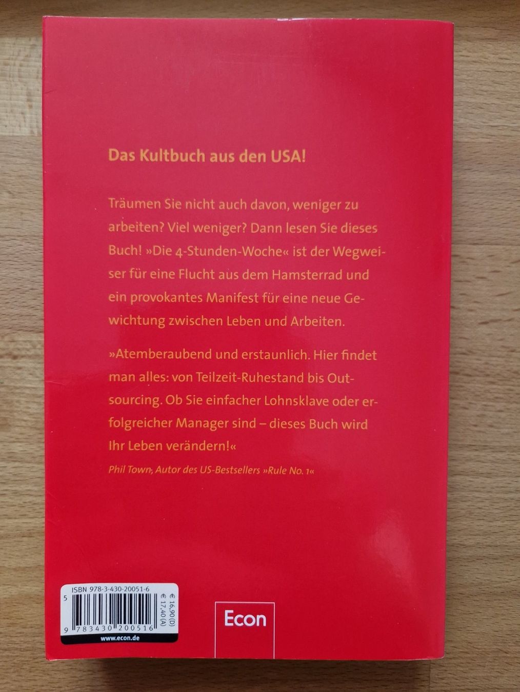 Libri: Die 4 Stunden Woche – Usato da Rüti ZH venduto da Gigelisuppe 1