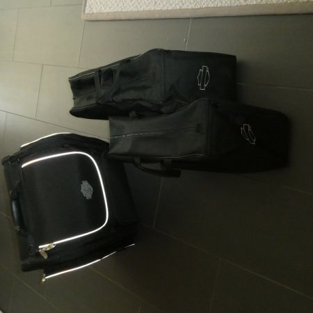 Koffer zu Motorrad Harley Davidson