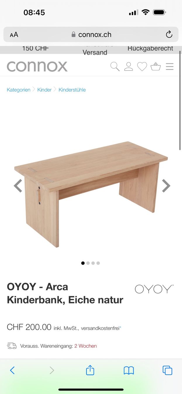 Panchine: Neue Oyoy Acra Kinderbank – Nuovo e nell'imballaggio originale da Thayngen venduto da Lovely_Family 4