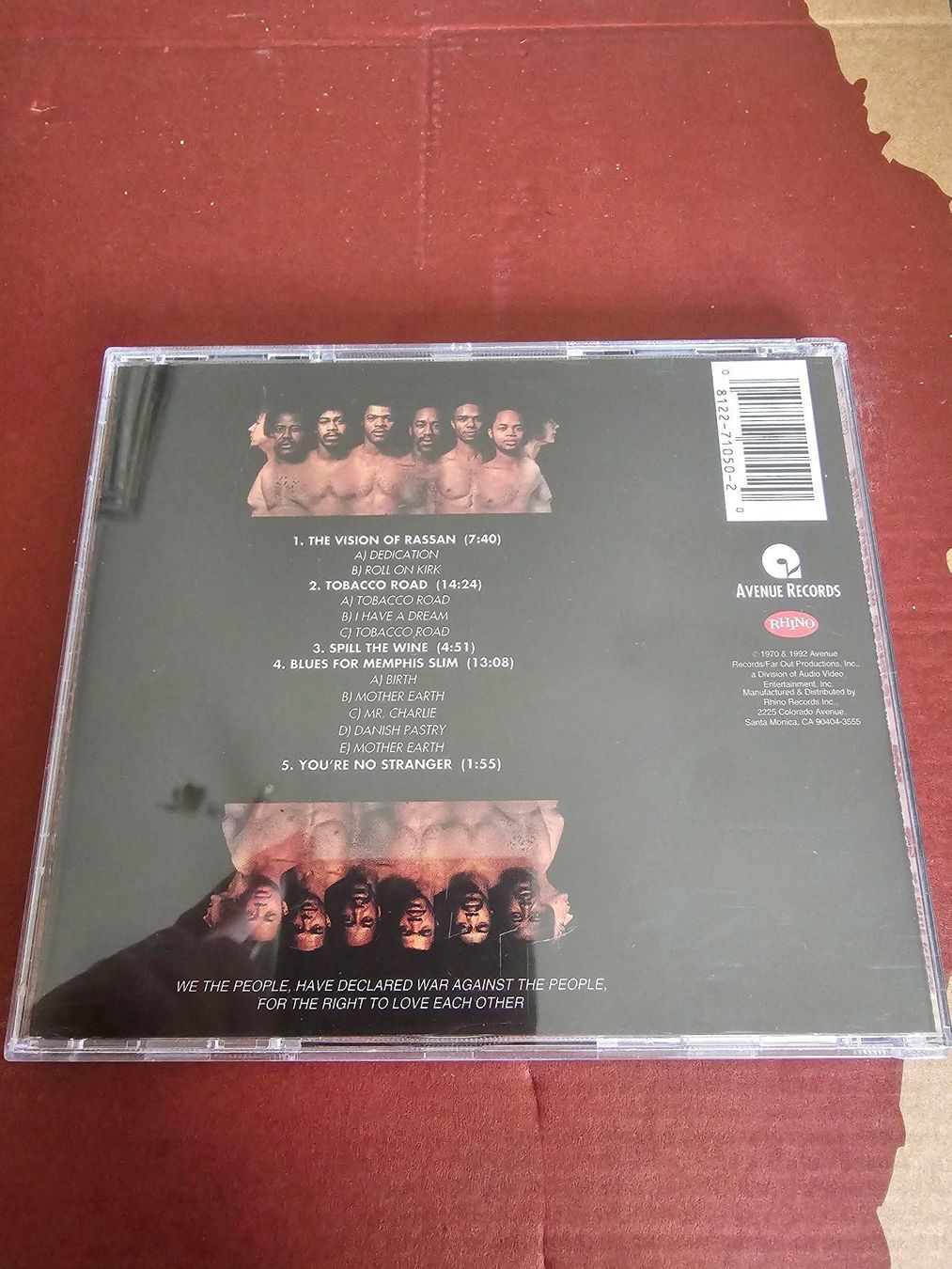 CD: CD - Eric Burdon Declares "War" (Rhythm & Blues, Funk, 1992) – Usato da Biberist venduto da Foolio0 1