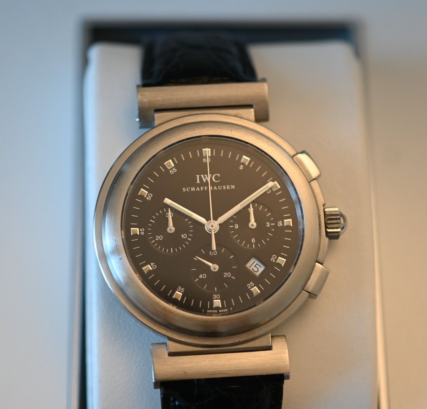 IWC Orologi: IWC Da Vinci Chronograph Quarz – Usato da Dagmersellen venduto da Giasil