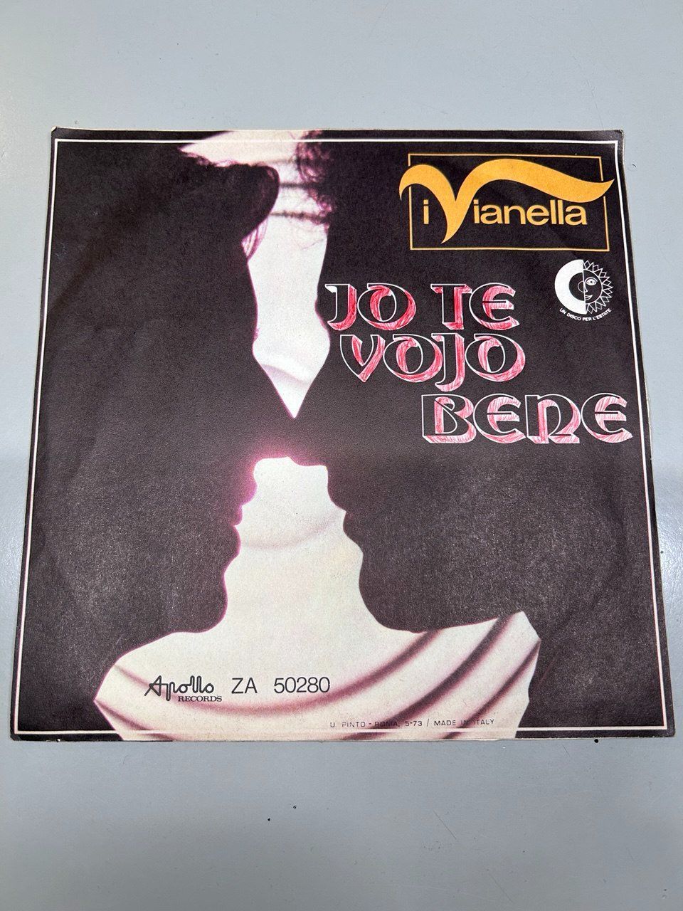 Dischi in vinile: 45 giri dei Vianella "Fijo mio" 1973 – Usato da Giubiasco venduto da LorisVale 3