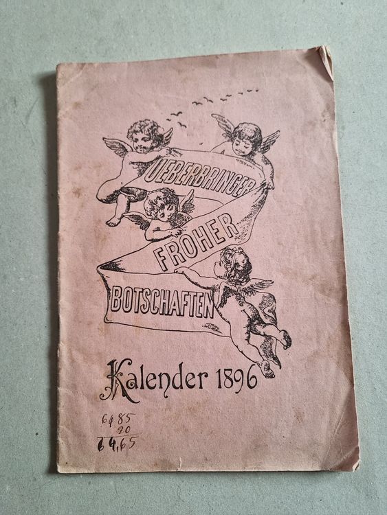 Kalender 1896 Kaufen auf Ricardo