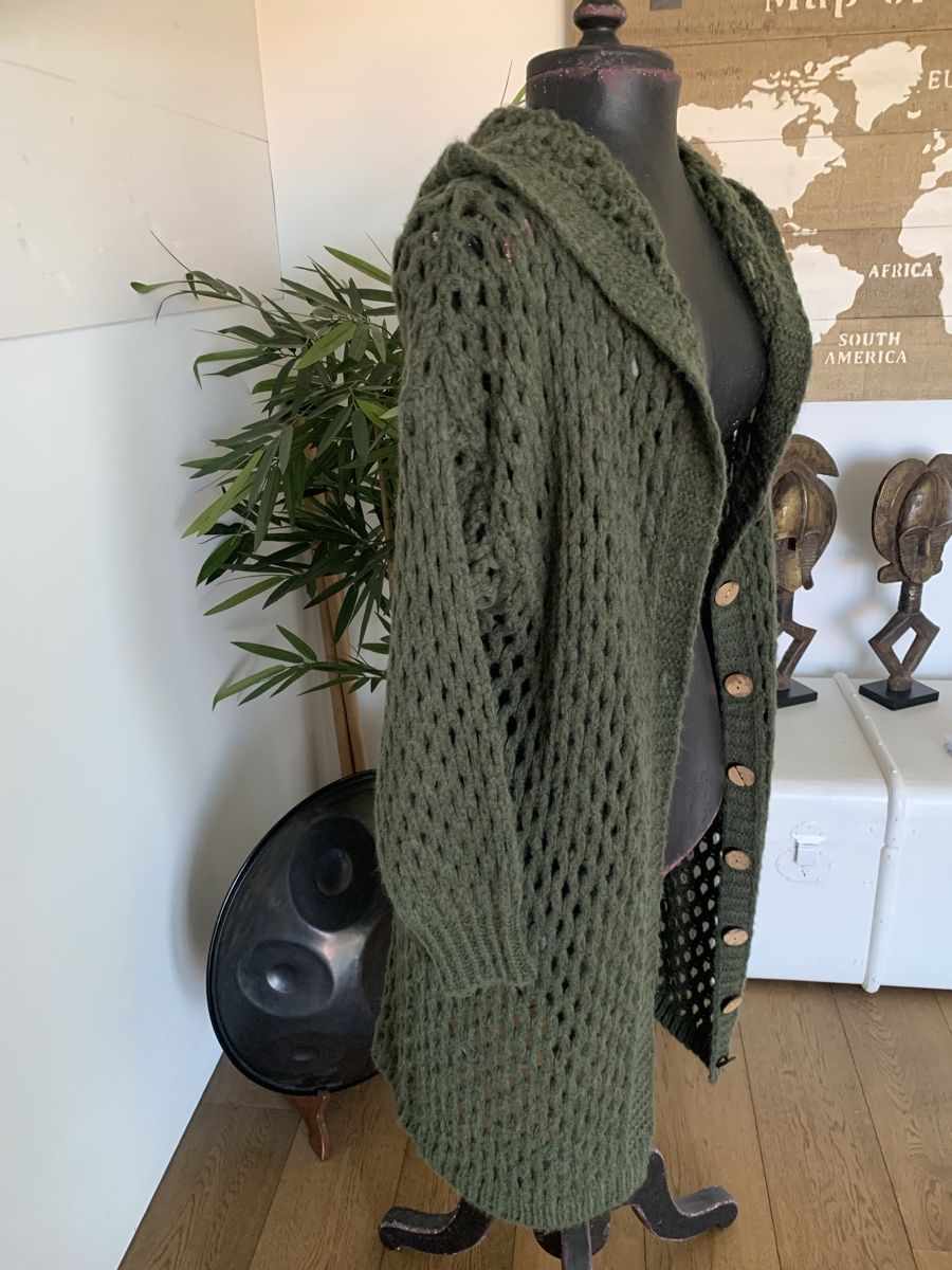 Nile Jacken: Wunderschöne lange Strickjacke aus dem Nile – Neu (gemäss Beschreibung) aus Lugnorre von SOM69 1