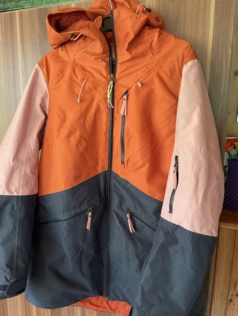 Snow Tech Jacke mehrfarbig Grösse 40 wasserdicht