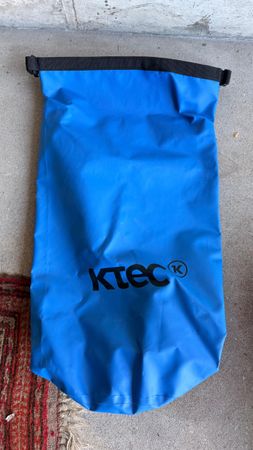 Wassersack Ktec blau wasserdichter Packsack gebraucht