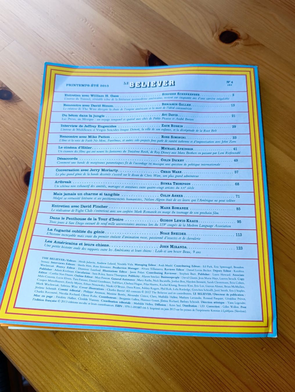 Riviste & Magazine: Believer n°4 OK Cupid – Usato da Prangins venduto da Timband 2