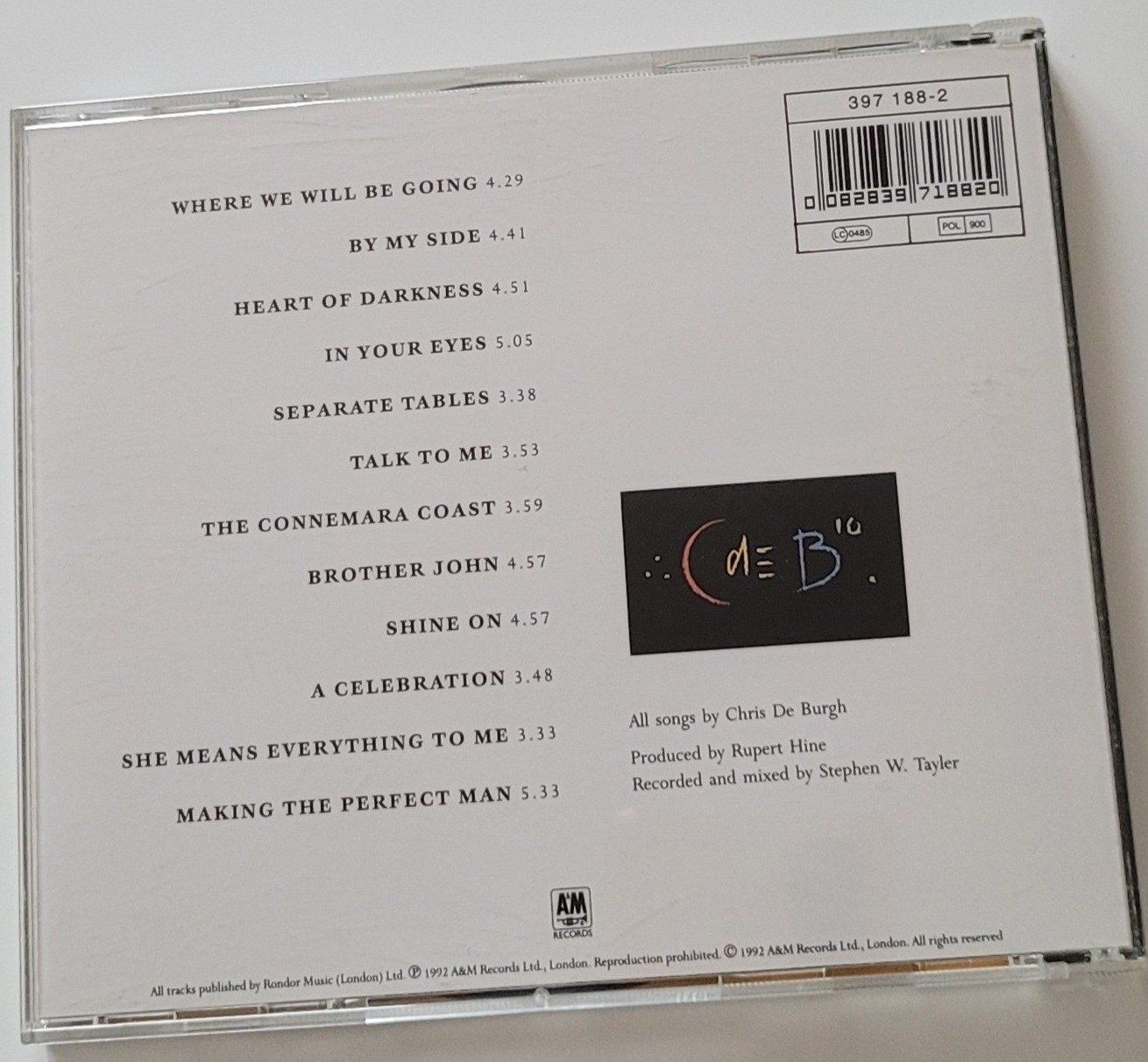 CD: Chris de Burgh - Power of ten - CD – Usato da Zürich venduto da fourpaws 1
