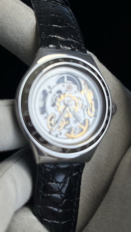 Swatch Montres: Swatch Automatik Herrenuhr Skeleton Optik – D'occasion à Grenchen par chththl 4