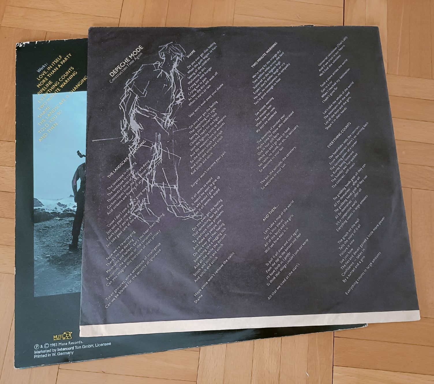 Dischi in vinile: DEPECHE MODE - Construction Time Again LP – Usato da Luzern venduto da cryptonic79 2