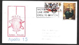England Sonderbrief Apollo 15 Network London 7.8.1971
