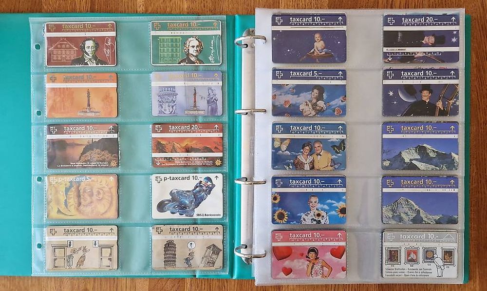 Cartes de téléphone: Taxcard Telefonkarten Sammlung (CH, Europa, Übersee) – D'occasion à Münchenstein par 2ndHand-mit-Freude