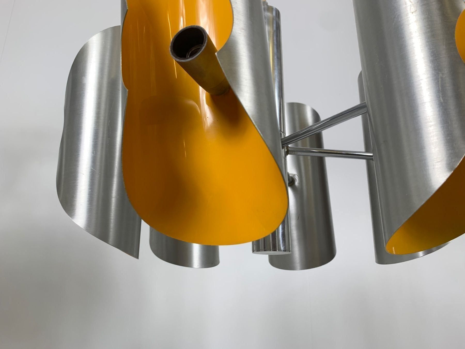 Lampade: Sputnik Space Age Lampe Alu / Chrom – Usato da Basel venduto da MidMod20C 2