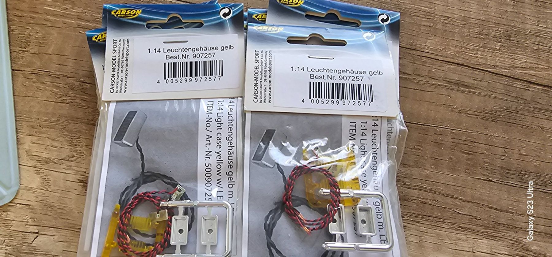 Carson RC Modellbau: Leuchtgehäuse gelb Carson – Neu und originalverpackt aus Wädenswil von allesmussraus01