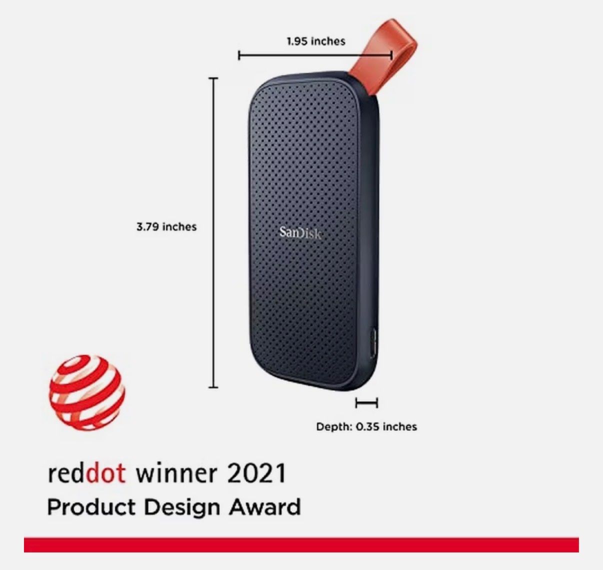 Sandisk Dischi rigidi: Sandisk Portable SSD 1TB Version 2 – Nuovo e nell'imballaggio originale da Innertkirchen venduto da mnk_ph2y