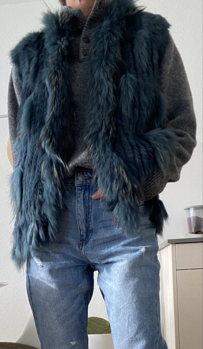Gilet & Giacche senza maniche: NEU  echtfell - pelz gilet / weste M – Nuovo (secondo la descrizione) da adliswil venduto da PRELOVED_