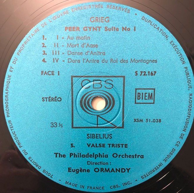 Dischi in vinile: Finlandia (LP, Grieg / Sibelius / Alfven, Eugene Ormandy) – Usato da Grüningen venduto da azulamarillo_vinyl 2