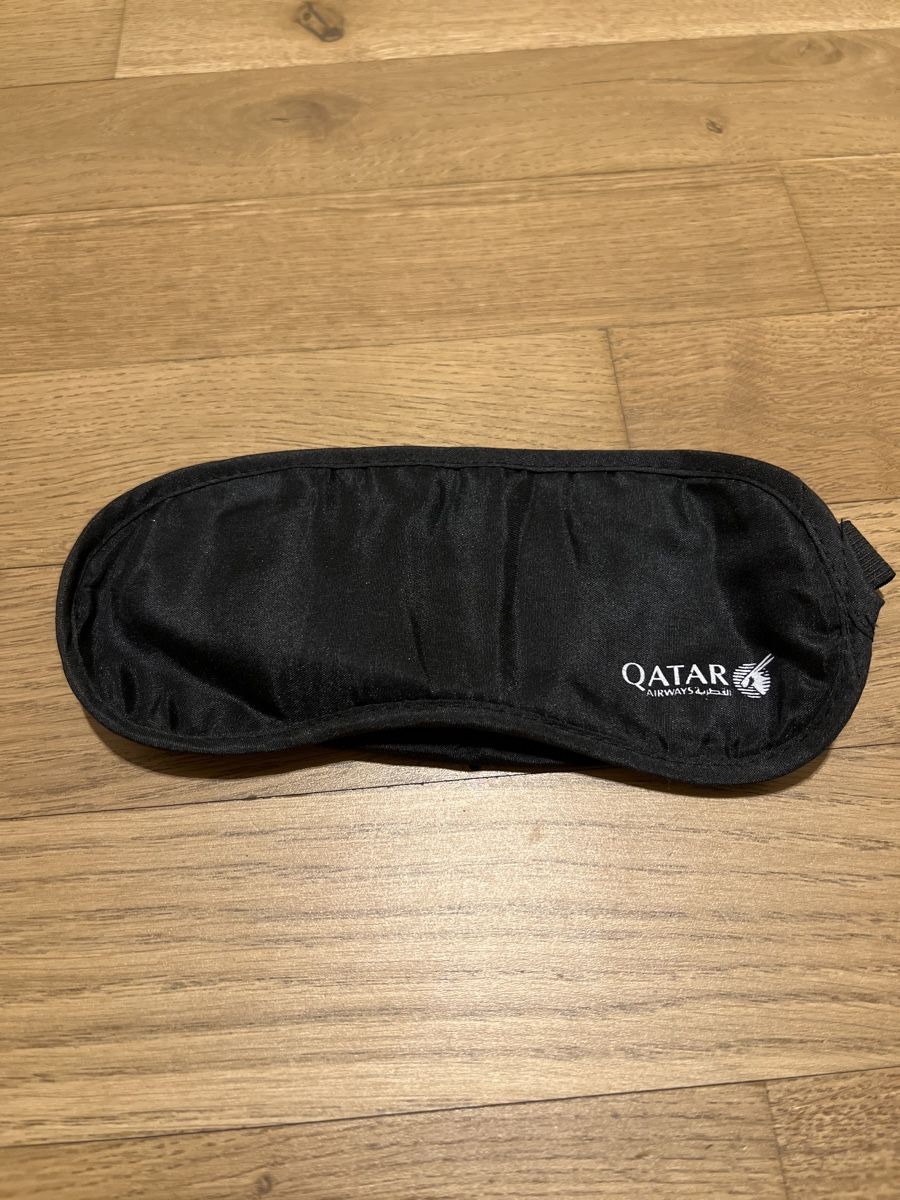 Maschere: Augenbinde Qatar Airways – Usato da Altendorf venduto da wqv_97