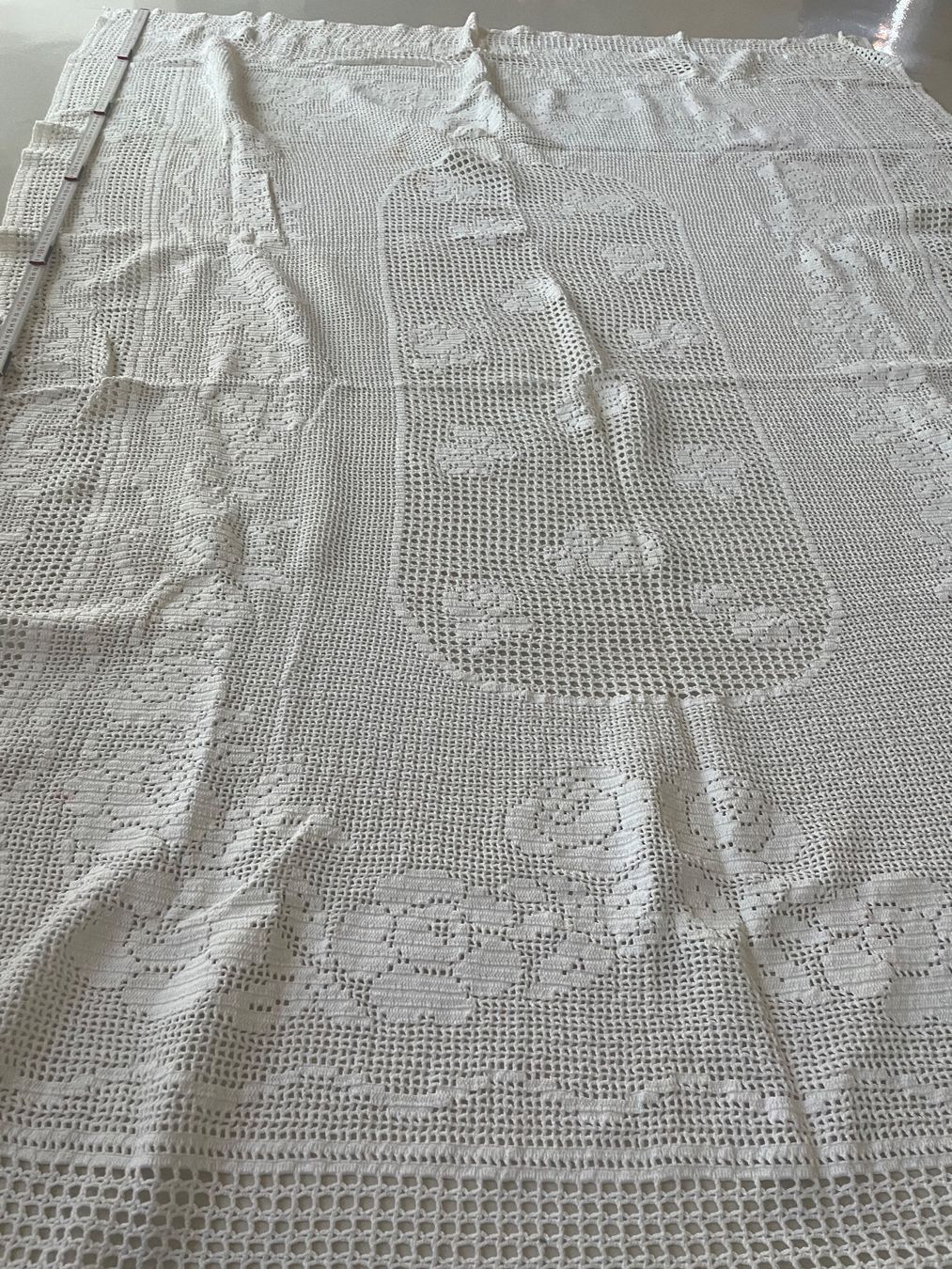 Altra biancheria da tavola: Tischdecke 180x130cm - Ricamo – Usato da Minusio venduto da Pink222 2