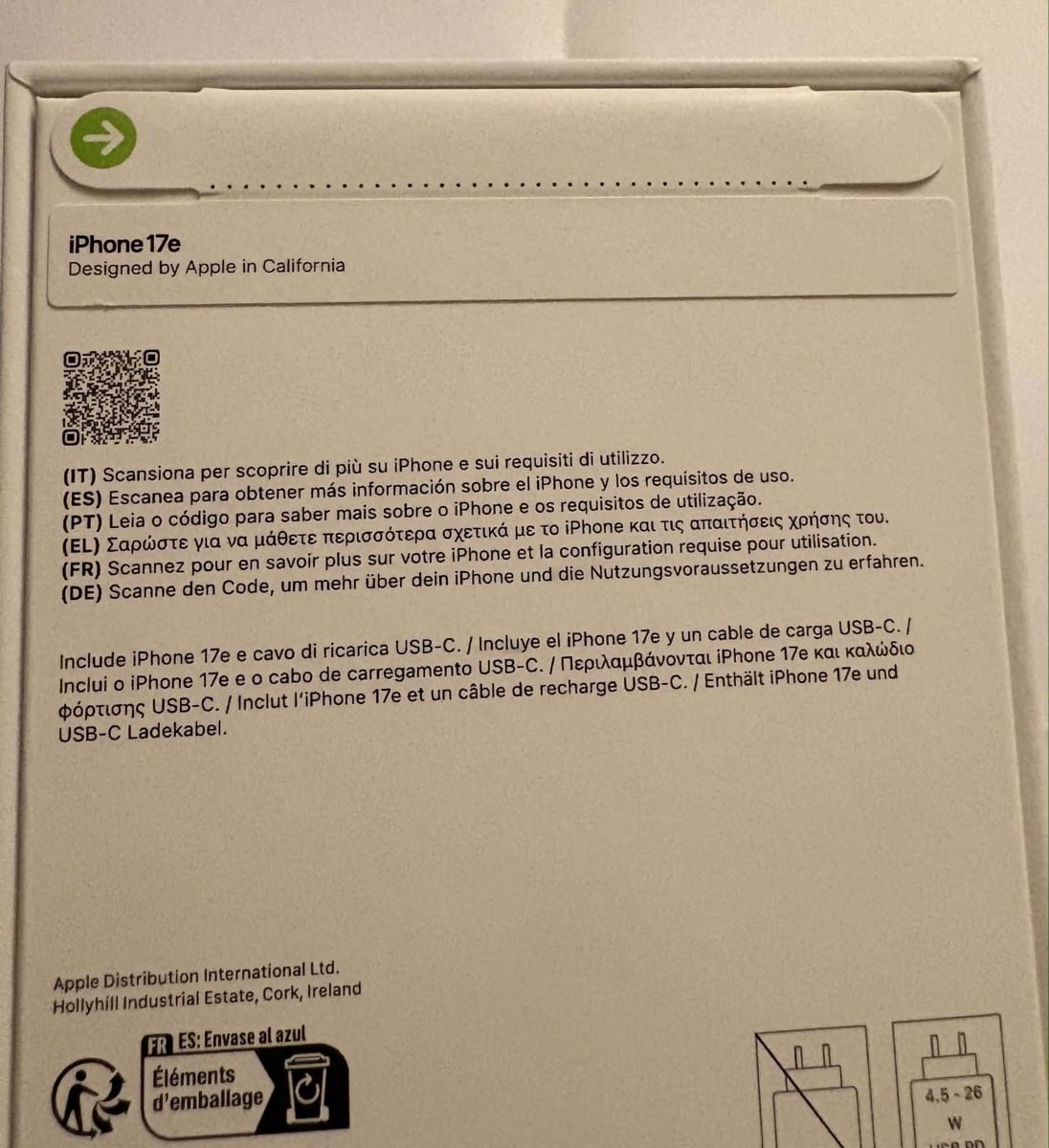 Apple Telefoni cellulari / Smartphones: iPhone 17e 256G ungeöffnet  – Usato da Killwangen venduto da mon_hm87 4
