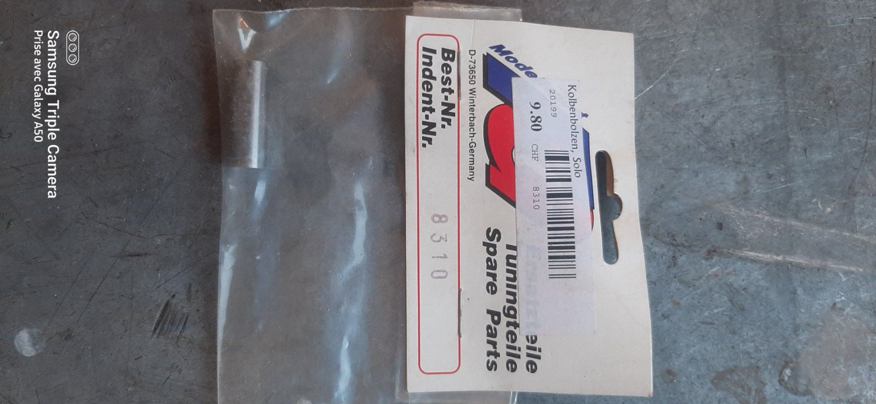 FG Modellismo RC: Axe de piston FG – Nuovo e nell'imballaggio originale da Blonay venduto da fredo778