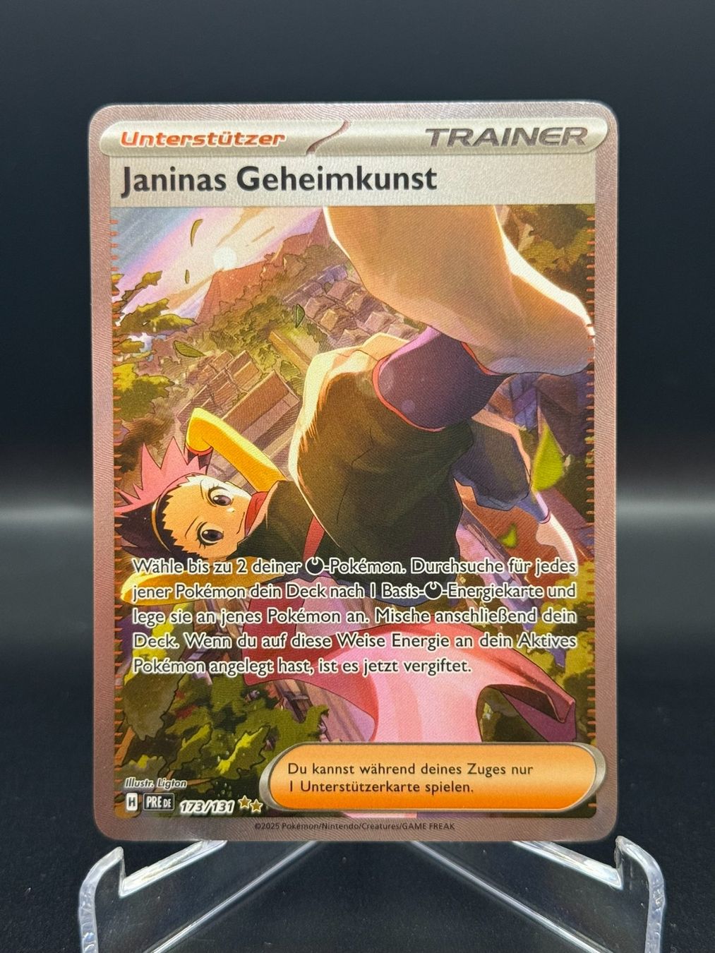 Pokémon Carte collezionabili: Janinas Geheimkunst (PRE 173) – Usato da Birmensdorf ZH venduto da SnorlaxMail