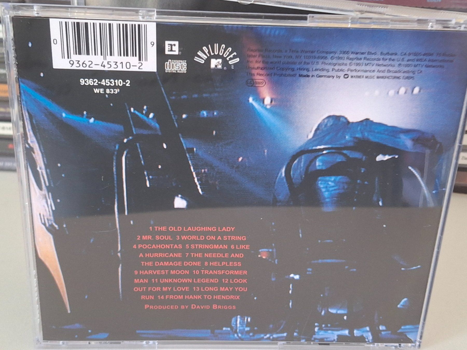CDs: CD Neil Young -  Unplugged😎 – Gebraucht aus Aarberg von Jackup1 1