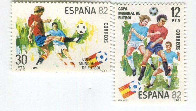 Alle Briefmarken: Briefmarken "Fussball". Spanien. – Neu und originalverpackt aus Basel von Butsch5