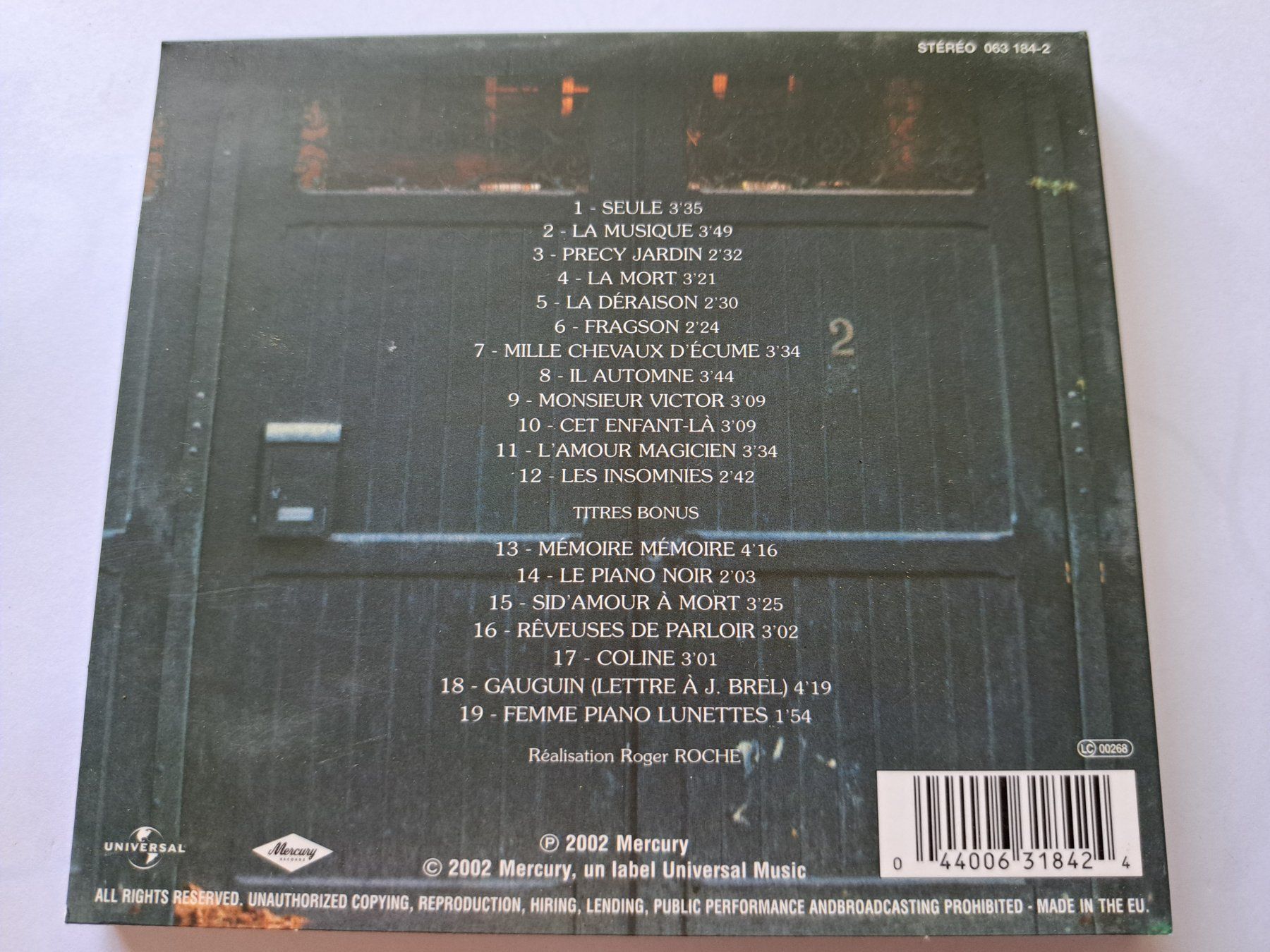 CDs: Cd Barbara - Seule  – Gebraucht aus Pully von bro_n52j 1