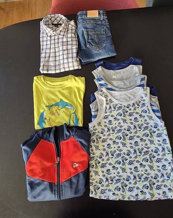 Lot 6 vêtements enfant garçon ensemble 3-4 ans