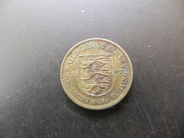 Jersey 1/4 Shilling 1957