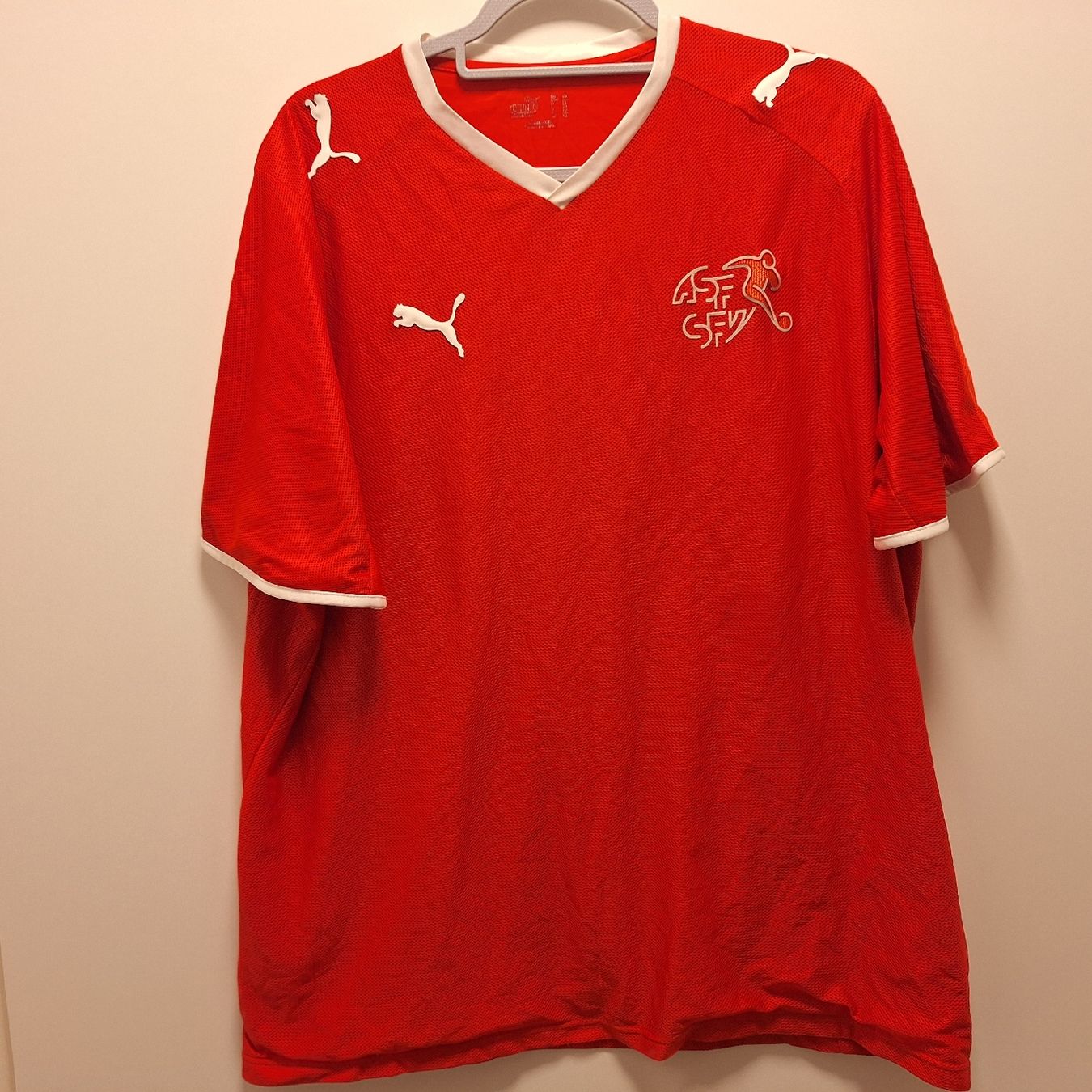 Canottiere & Pantaloni: Puma Schweiz Nati XL – Usato da Bellinzona venduto da LA-ropa-de-Juan