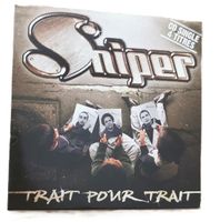 Sniper  – Trait Pour Trait  (CD-Single)