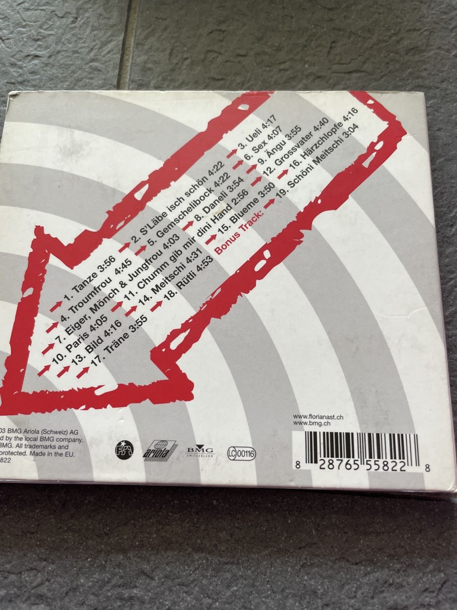 CD: Florian Ast - Voll (CD) – Usato da Unterkulm venduto da son_fcs2 1