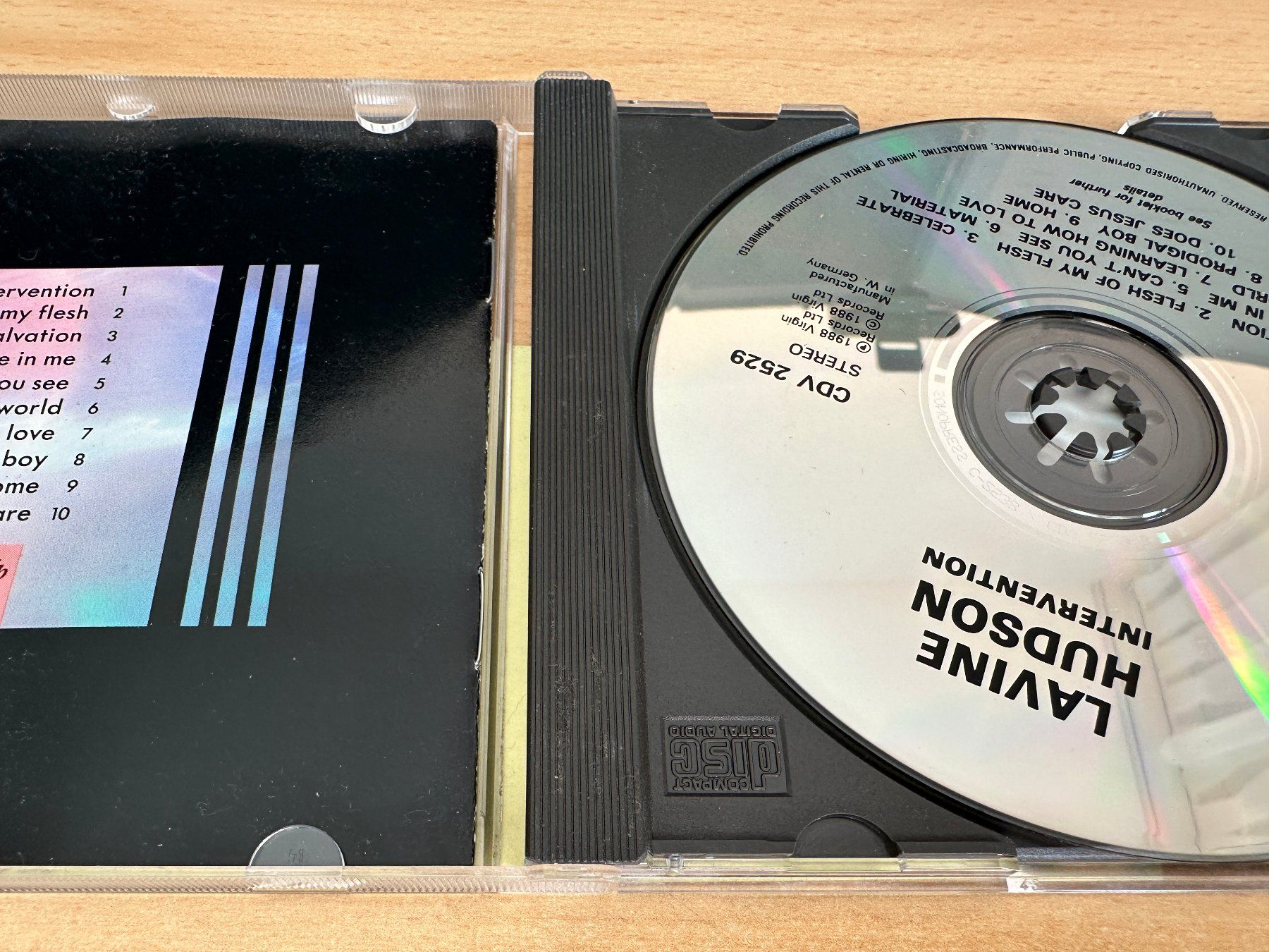 CD: Lavine Hudson – Intervention – Usato da Rikon im Tösstal venduto da Alpenmutz 2