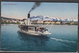 Ak Gruss Vom Zürichsee 1917 ZH