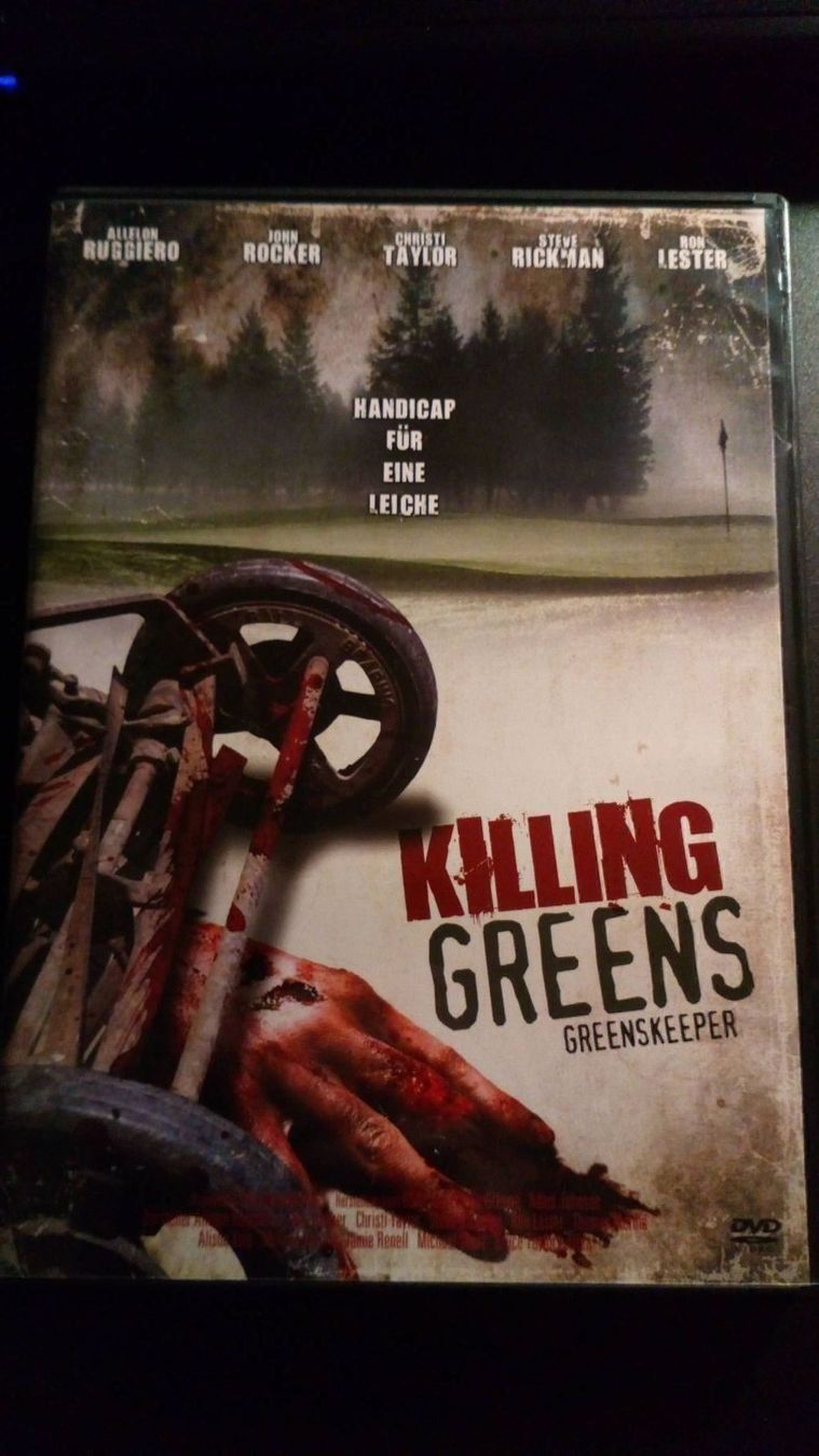 Tutti i DVDs: Killing Greens, DVD Slasher Horror – Usato da Winterthur venduto da Belzarek