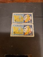 Canada: 2 Timbres "Météorologie" 5c - 1968, Neufs!