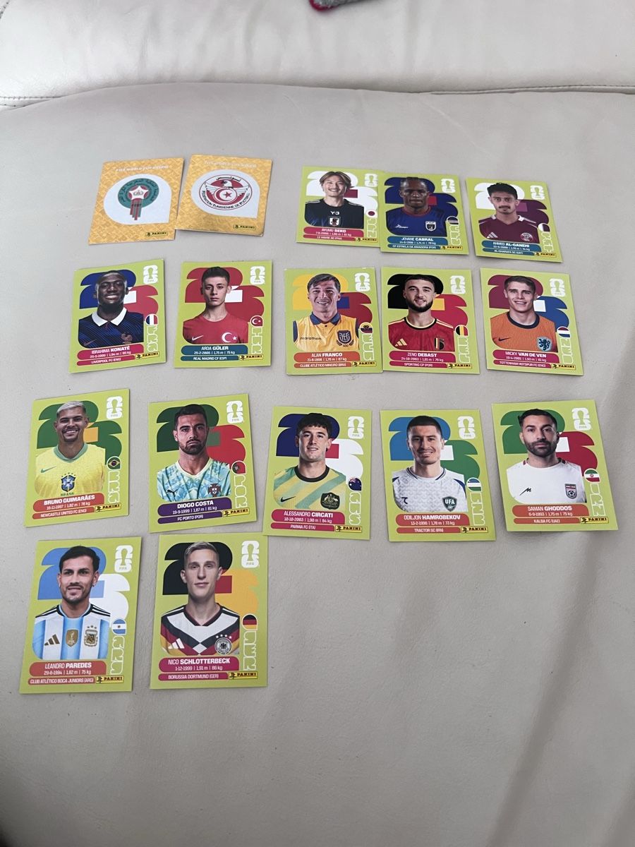 Panini Carte collezionabili: 17panini Sticker mit Arda Güter panini2026 – Nuovo (secondo la descrizione) da AU/ZH venduto da kalhoum