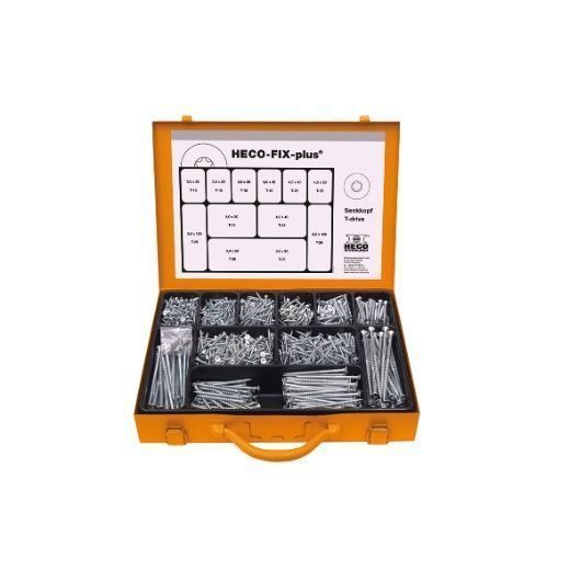 Heco Alle Werkzeuge: HECO FIX-PLUS Schrauben Sortimentskoffer T-Drive – Neu und originalverpackt aus Koppigen von Bracher_Mail-House 3