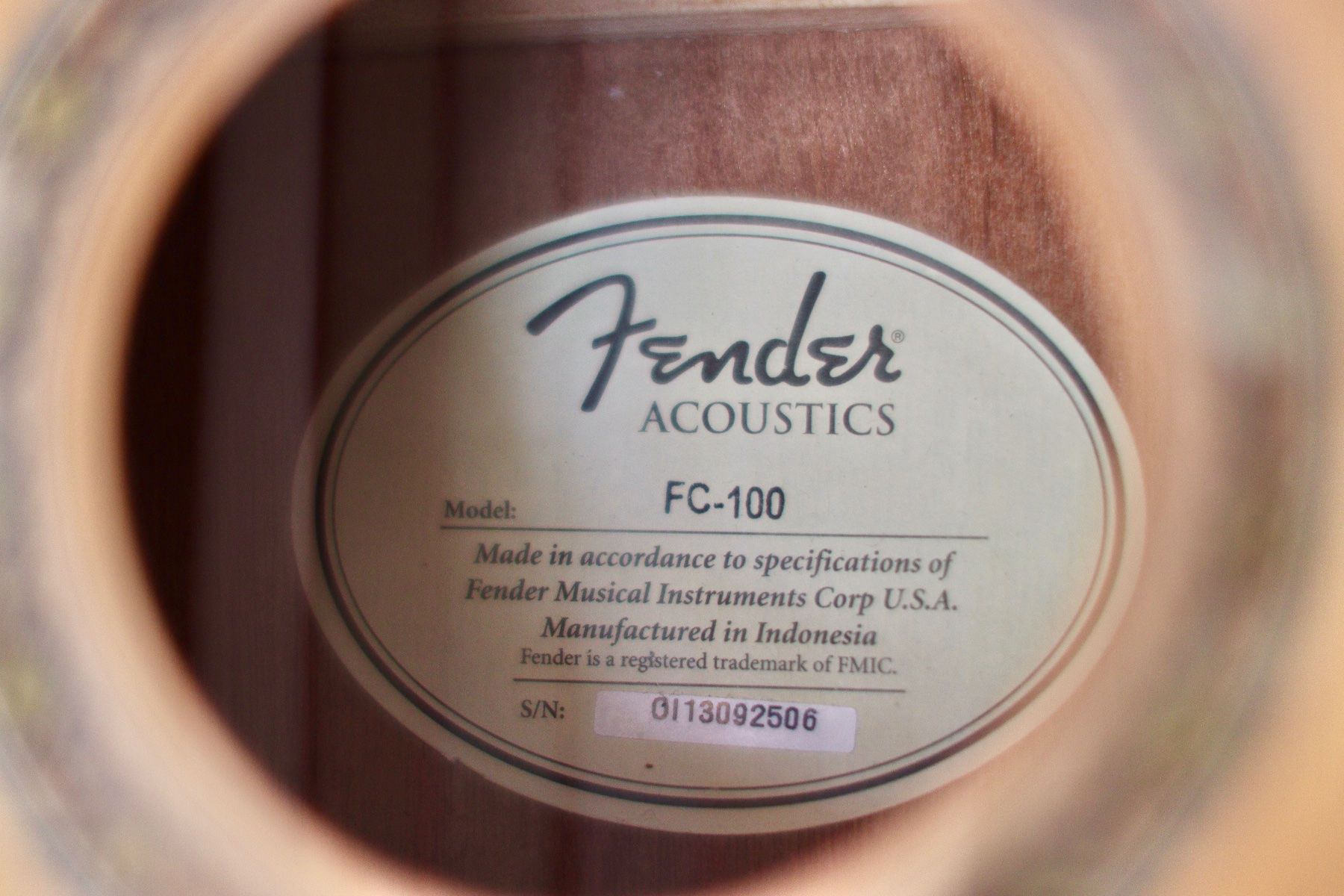 Fender Musikinstrumente: Fender Gitarre FC-100 – Gebraucht aus Zürich von ver_9825 1