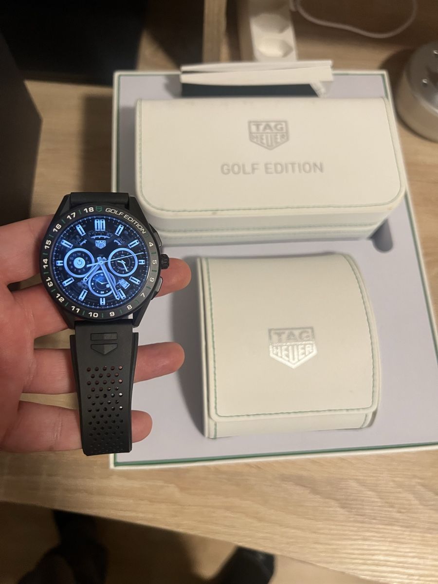 Tag Heuer Smartwatch: Tag Heuer Connected Golf Edition E3 45 mm. – Usato da Genève venduto da erhan-arife