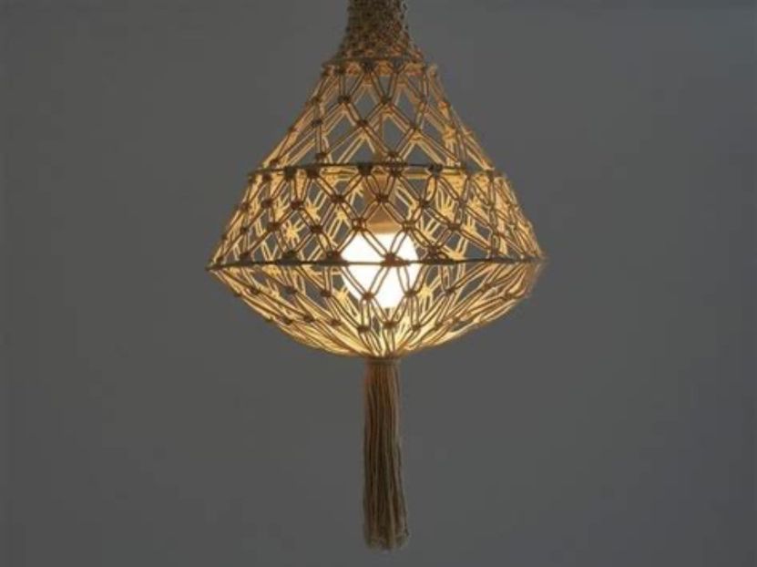La Redoute Paralumi: Lampenschirm Boho Makrame – Usato da Basel venduto da sar_p7ky