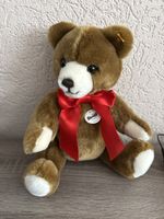 Steiff Teddybär Petsy braun mit roter Schleife neuwertig