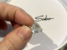 Thomas Sabo Charm Anhänger Herz 🤍 mit Zirkonia 💎 Top!