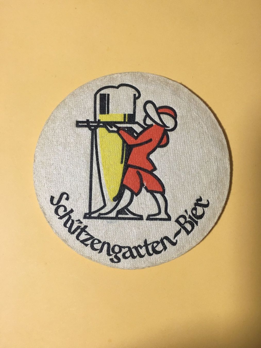 Dessous de verre: Bierdeckel alt dick Schützengarten Bier (BDR1) – D'occasion à Küttigen par Melisch1000