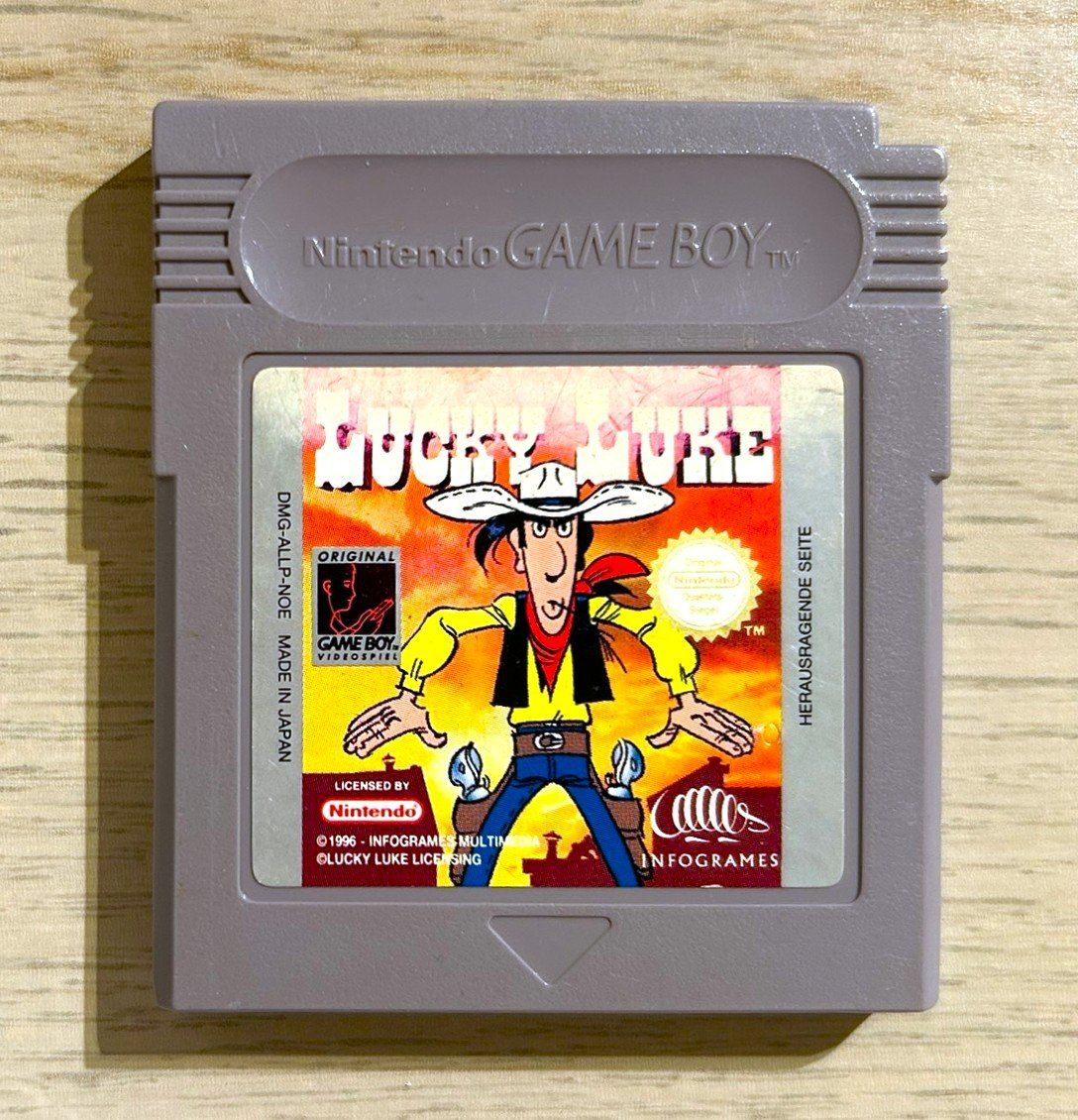 Nintendo Giochi: Lucky Luke Gameboy – Usato da St. Gallen venduto da Alpine.Arcade