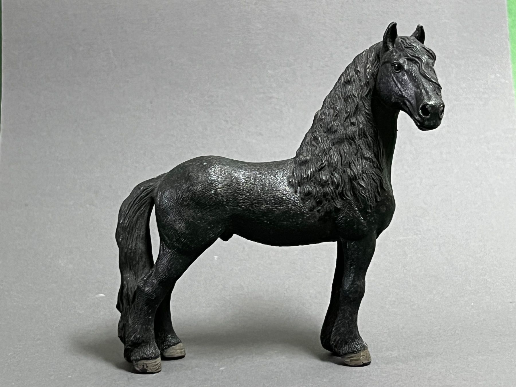 Schleich Statuette: Schleich 13792 Friese Hengst Pferd – Usato da Ennetbaden venduto da mapa05