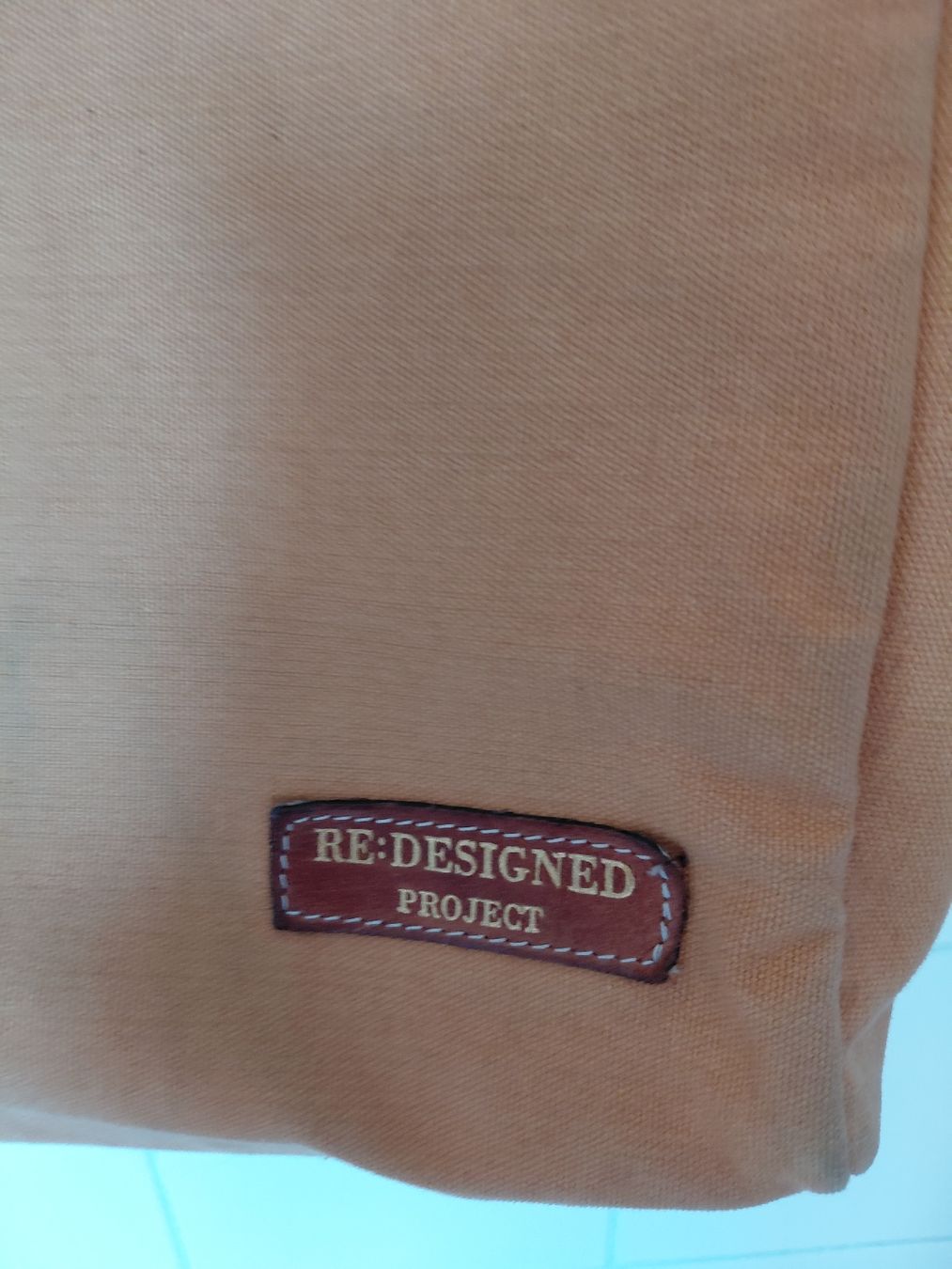 Borse da donna: Sac à main RE:DESIGNED PROJECT toile beige et cuir – Usato da conthey venduto da Sarahaude1 3
