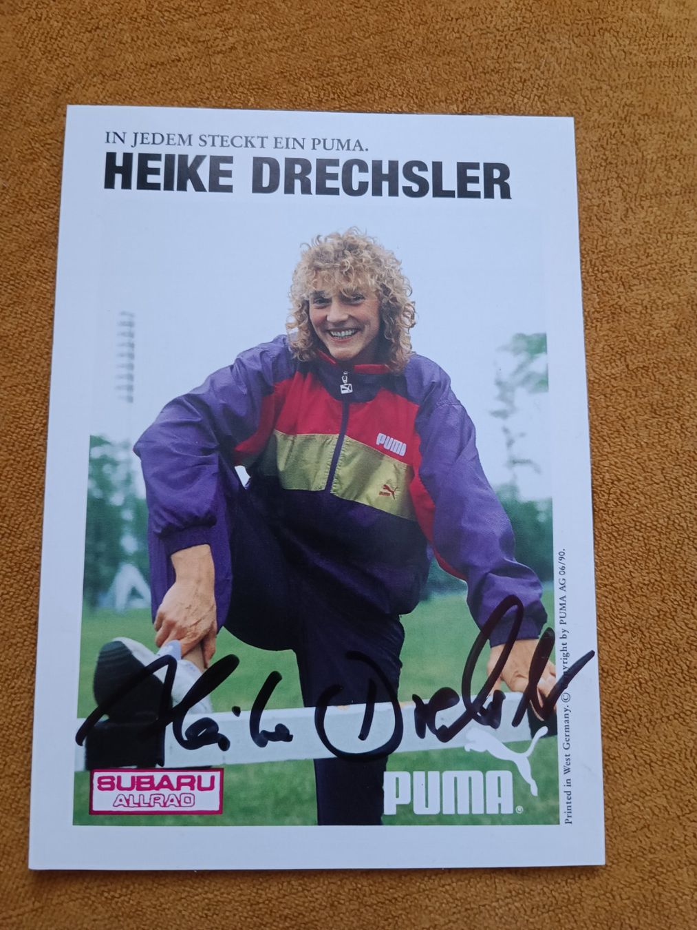 Autogramme: Heike Dechsler - Olympiasiegerin – Gebraucht aus Menziken von Autogramme